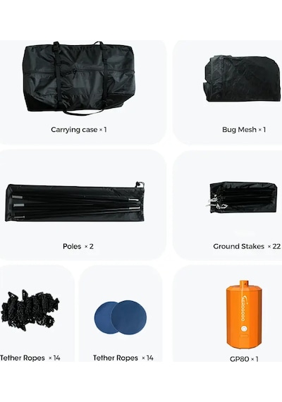 Aerogogo Dahili Pompalı Otomatik Şişirilebilir Zt05-01 Kırmızı - Siyah