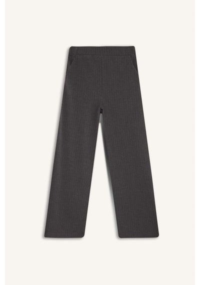Defacto Kız Çocuk Wide Leg Pantolon G6350a826spgr211 Gri-gr211