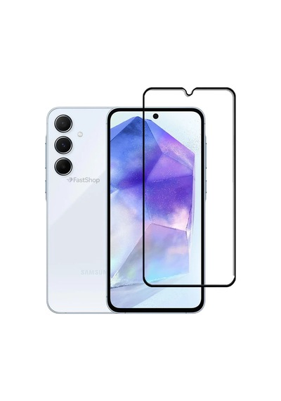 Samsung Galaxy A35 Uyumlu Tam Kaplayan Darbeye Dayanıklı Kırılmaz Cam Seramik Ekran Koruyucu