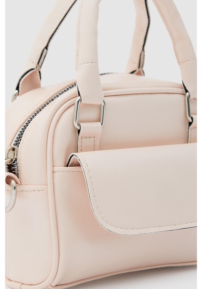 Shule Bags Nala Mini Retro Çapraz Çanta Pudra Pembe Pudra