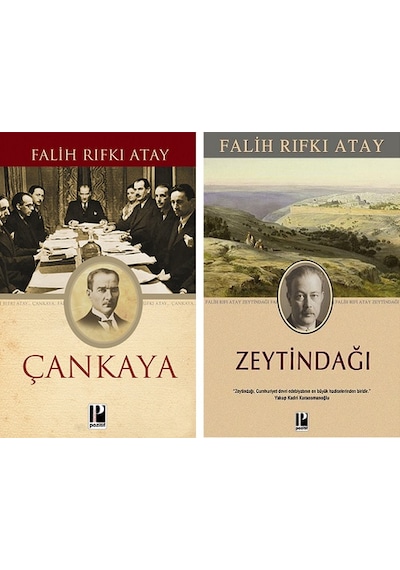 Çankaya - Zeytindağı / 2 Kitap Takım - Falih Rıfkı Atay