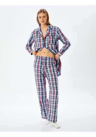 Koton Rahat Kalıp Ekose Desenli Pamuklu Pijama Altı Mavi Ekose 5wlk50016mw Mavi Ekoseli Mavi Koton Rahat Kalıp Ekose Desenli Pamuklu Pijama Altı Mavi Ekose 5wlk50016mw Mavi Ekoseli Mavi