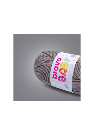 Baby Tüylenmez Anti Pilling Bebek Yünü 100 Gr 250 Metre Renk Kodu: 960 Vizon