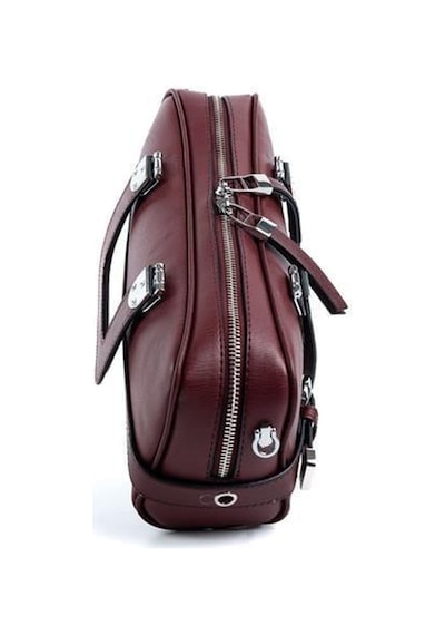 Silver Polo Sp1258 Kadın El Çantası Düz Bordo-bordo