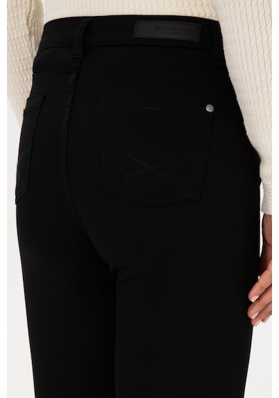 U.S. Polo Assn. Kadın Siyah Toothpick Fit Kanvas Pantolon 50317139-VR046