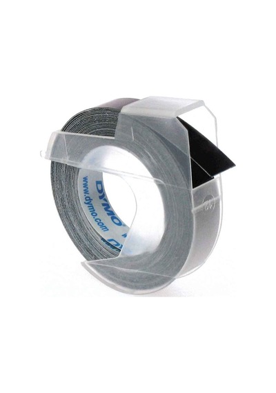 Dymo S0898130 Kabartma Şerit 9 MM x 3 M Siyah