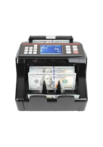 Baove GB8200B Karışık Para Sayma Makinesi - Sahte  Para Yakalama - TL, Euro, Usd + Müşteri Ekranı