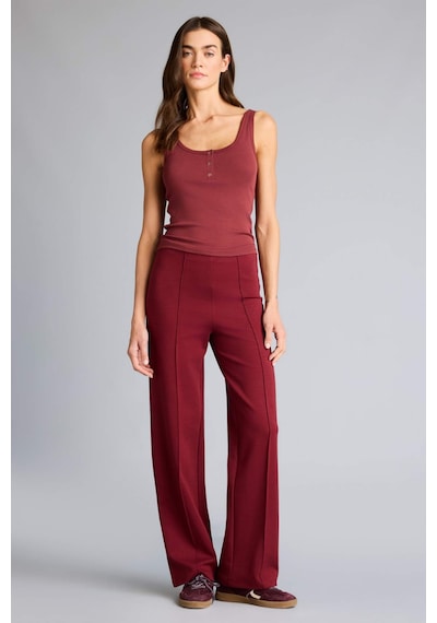 Defacto Straight Fit Kalın Sweatshirt Kumaşı Pantolon F8513ax25aubr248 Bordo-br248