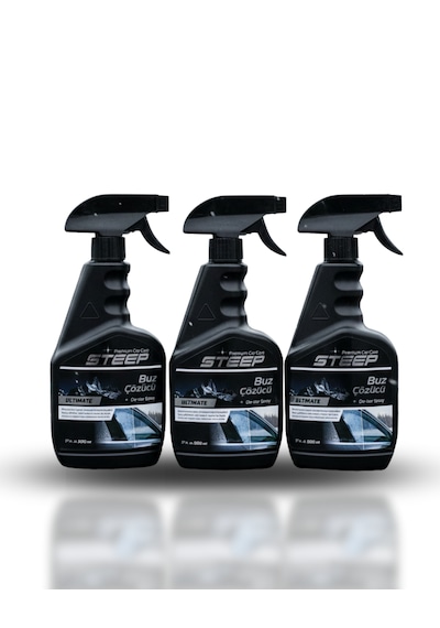 Steep Ultimate Cam Buz Çözücü Ve Buzlanma Önleyici 500 Ml 3 Adet 0