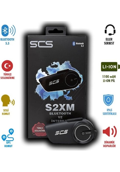 Scs S2xm Bluetooth Ve Intercom