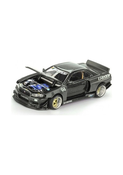 Ers 1/64 Model Araç Kaidohouse Skyline Gt-r R34 Kaido Works Greddy V2