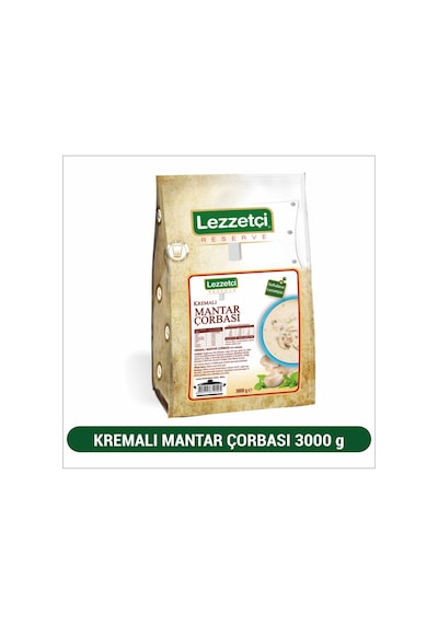 Lezzetçi Kremalı Çorbası 3 KG