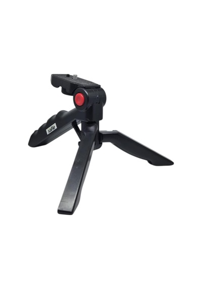 Ax-mt10 Masaüstü Mini Tripod + Telefon Tutucu, 1/4 Vida Girişli, 120 Eğim Ayarlı Başlık, Katlanabilir Kompakt Tasarım, Aksiyon Kamera Ve Telefon İle Uyumlu 9M938ATDiğer