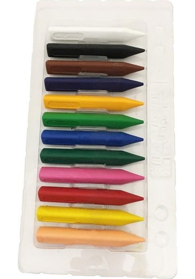 Play-Doh Ekstra Jumbo Mum Boya Kalemi 12 Renk