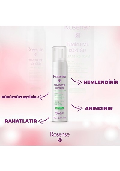 Rosense Temizleme Köpüğü 200 ML