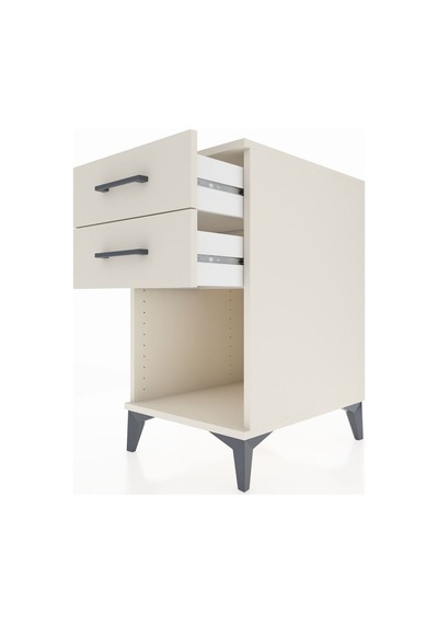 Kronos Komodin 2 Çekmeceli 44x59x80 Aytaşı-aytaşı Aytaşı