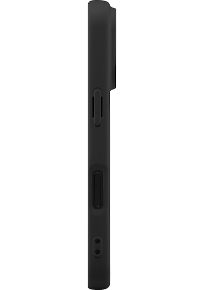 Buff Apple Uyumlu iPhone 17 Pro Max Magsafe Rubber Fit Silikon Kılıf Siyah