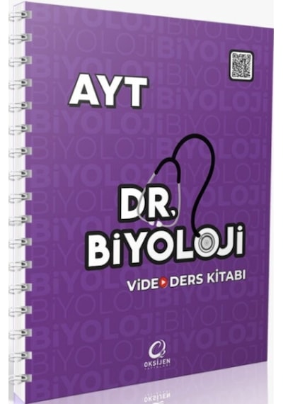 Oksijen 2026 Ayt Biyoloji Dr. Biyoloji Video Ders Kitabı