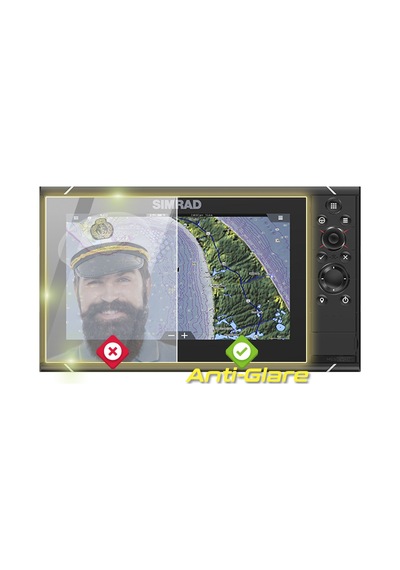 Simrad Nss9 Evo3s 9 Inch Chartplotter Fishfinder - Anti-glare Yansıma Önleyici Mat Ekran Koruyucu