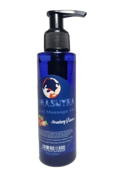 Hubrendy Sh Kamasutra Sensual Çilekli Masaj Yağı 125 Ml