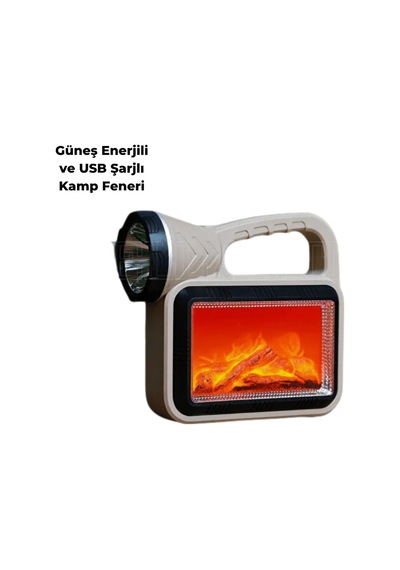 Led Solar Alev Işığı Renkli