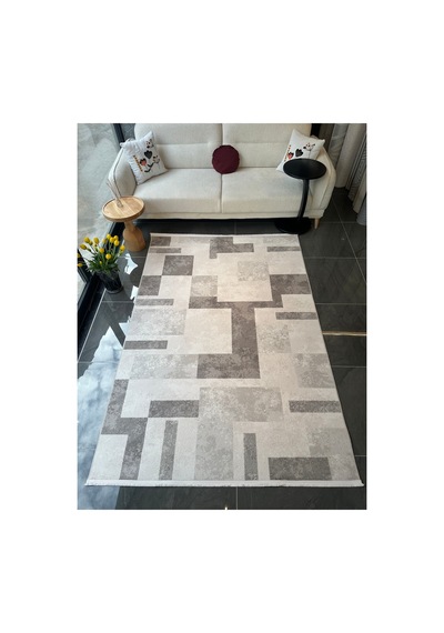 Merinos Vista Beyaz Gri Renk %100 Akrilik Geometrik Desen Yumuşak Dokulu Salon Oturma Odası Halısı 76585-96 Merinos Vista Beyaz Gri Renk %100 Akrilik Geometrik Desen Yumuşak Dokulu Salon Oturma Odası Halısı 76585-96