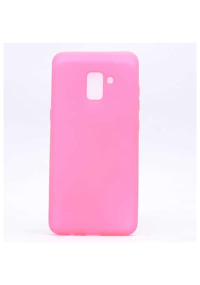 Samsung Galaxy Uyumlu A8 Plus 2018 Kılıf Soft Mat Premier Case