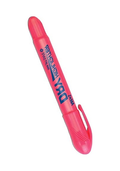 Jel Fosforlu Pembe Kalem İle Vurgulu Notlar Alın 124-Pembe