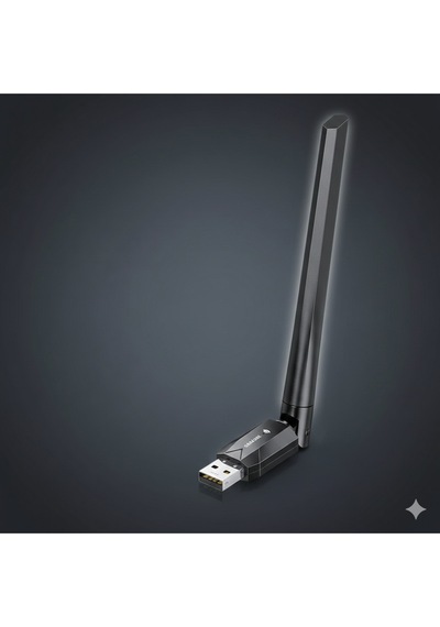 Wi-fi 6 Usb Kablosuz Ağ Adaptörü 1200mbps Hız Harici Antenli Pc & Laptop Uyumlu Kolay Kurulum