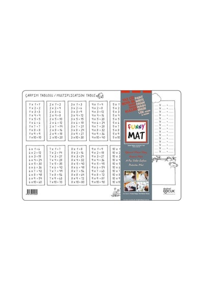 Akad.Çocuk-Funny Mat Çarpım Tablosu