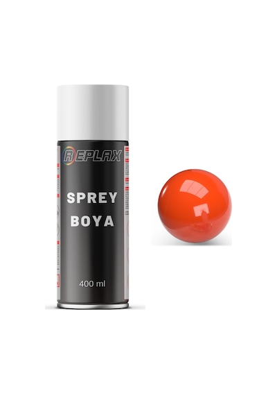 Plastik Boyası Turuncu Sprey Boya 400 Ml.