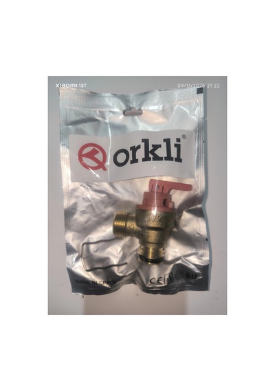 Turbotech Emniyet Ventili Kırmızı
