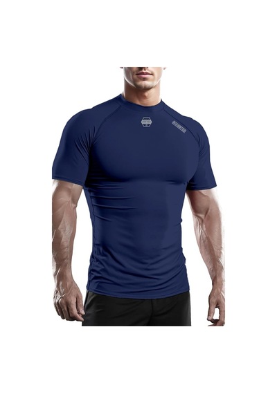 Erkek Premium Nefes Alabilen Hızlı Kuruma Koşu Fitness Reflektör Armalı Spor T-shirt Lacivert Xxl Sku: Zeusb0d8wsrnw8