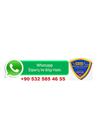 Vortex Vx 300 T 3 Hp 380V Trifaze 3" Pis Su Foseptik Dalgıç Pompa
