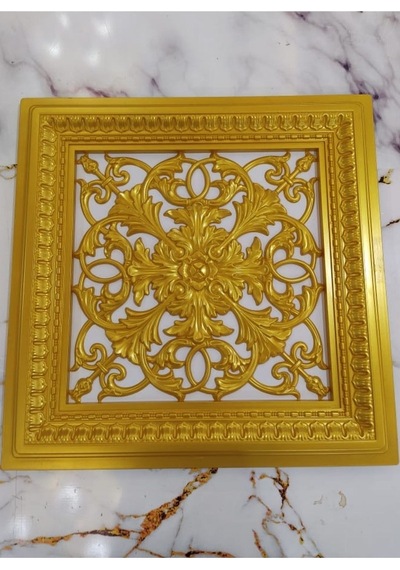 Saray Tavan 60 Cm Gold Panel Led Döşenebilir Asma Tavan Uyumlu