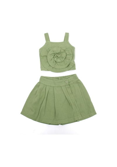 Nk Kids Kız Çocuk Sandshell Takım Nk-18304 Haki