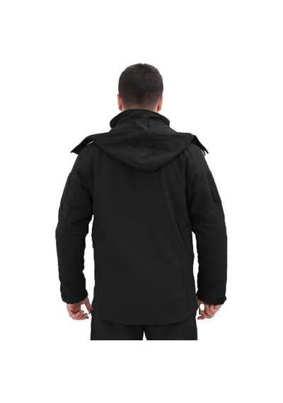 Terrien Dağcı Kıyafeti Avcı Giysisi Single Sword Su&rüzgâr Geçirmez Kapüşonlu Softshell Kışlık Erkek Mont Çok Renkli