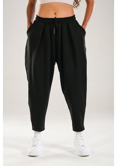 Cocopelli Pileli Siyah Jogger Pantolon Coc2094 Siyah