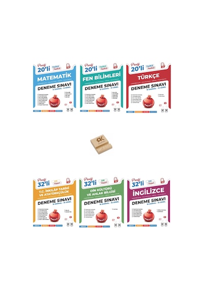 Nartest Lgs 8. Sınıf Prestij Tüm Dersler Mat- Fen-türkçe-inkılap-din-ingilizce 6lı Deneme Seti