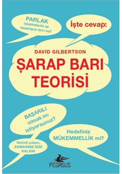 Şarap Barı Teorisi - David Gilbertson - Pegasus