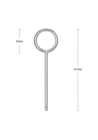 Huni Halkası (Askısı) 6 Cm Nivosuz - Demir Halka