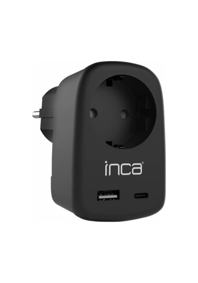 Inca Ipw-42sy Type-c+ Usb-a Giriş Soketli Duvar Prizi Standart