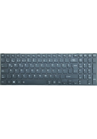 Toshiba Uyumlu Satellite Pro C70-B, R50-B Klavye (Siyah)