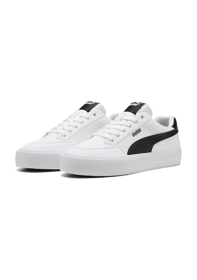 Puma Court Classic Vulc Fs Sl Beyaz Erkek Sneaker Beyaz-sıyah