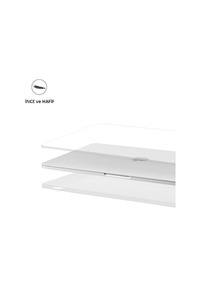 Macbook Neo 13 İnç A3404 İle Uyumlu Kristal Şeffaf Kılıf Kapak Koruma Diğer