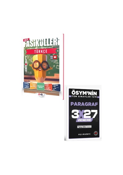 Ulti 2027 5. Sınıf Türkçe Ulti Fasikülleri+ Evp Akademi Paragraf