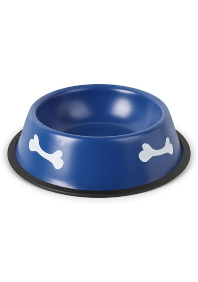 Forzacase 16 Cm 250 Ml Kediler Ve Köpekler İçin Taşınabilir Pratik Metal Mama Ve Su Kabı - Fc1174