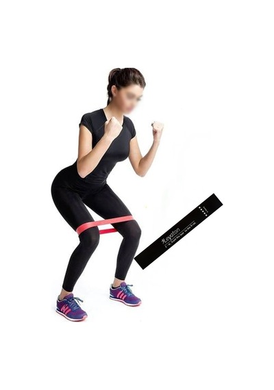 Leyaton Latex Aerobik Band 1.1 Mm Extra Sert Siyah