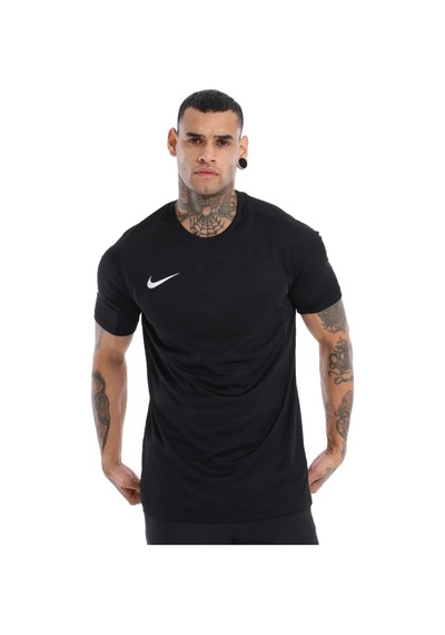 Nike Dri-fit Park Vıı Jsy Ss Erkek Spor Tişört Siyah - Beyaz