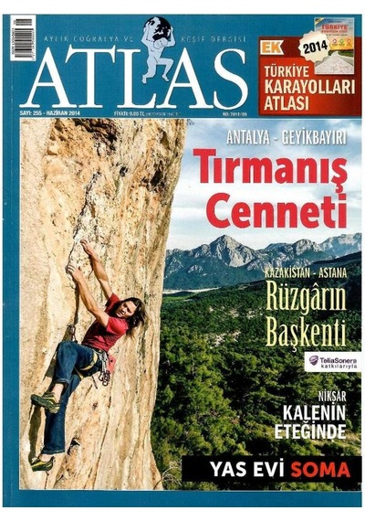 Atlas - Tırmanış Cenneti - Retro Eski Basım Koleksiyon Haziran 2014 - Sayı:255 Not Ekleri Yoktur